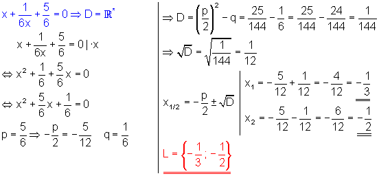 L Sungen Quadratische Gleichungen V Mit Br Chen Mathe Brinkmann