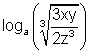 Aufgabe 2.c Term logarithmieren 